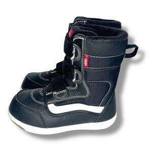 Vans Kids' Snow-Cruiser V Vansguard boots in Black and White Big Kids Size 1 Boy